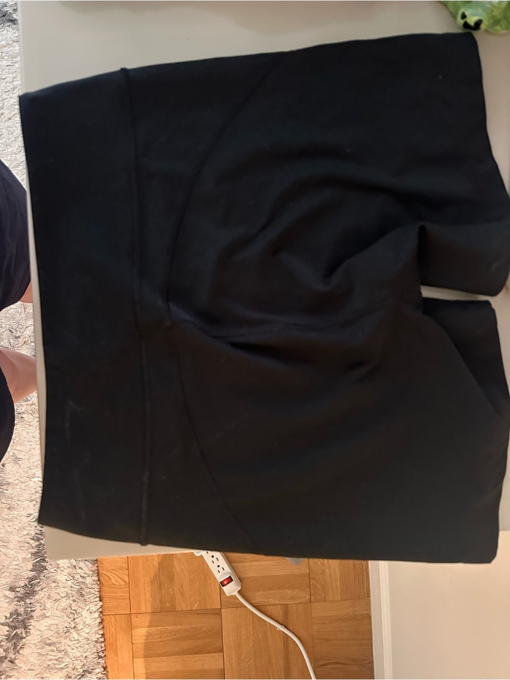 Outdoor Voices Black High-Rise Bike Shorts
